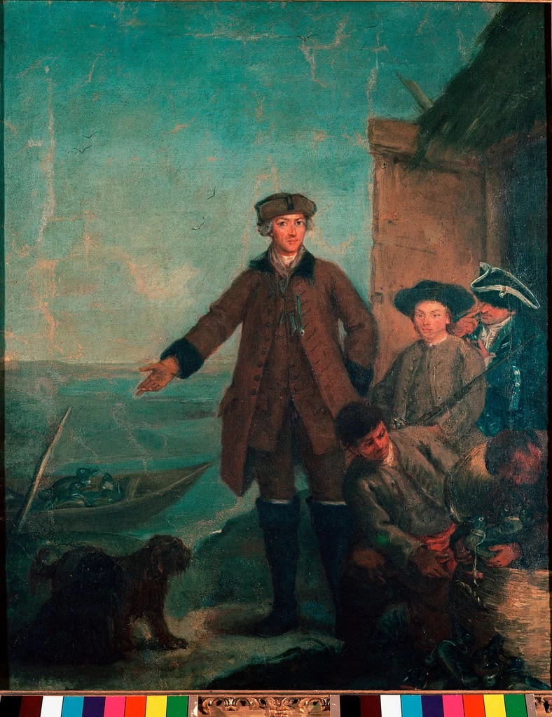 Serie della caccia in valle, 1765 - 70 ca., partenza per la caccia, Pinacoteca Querini Stampalia